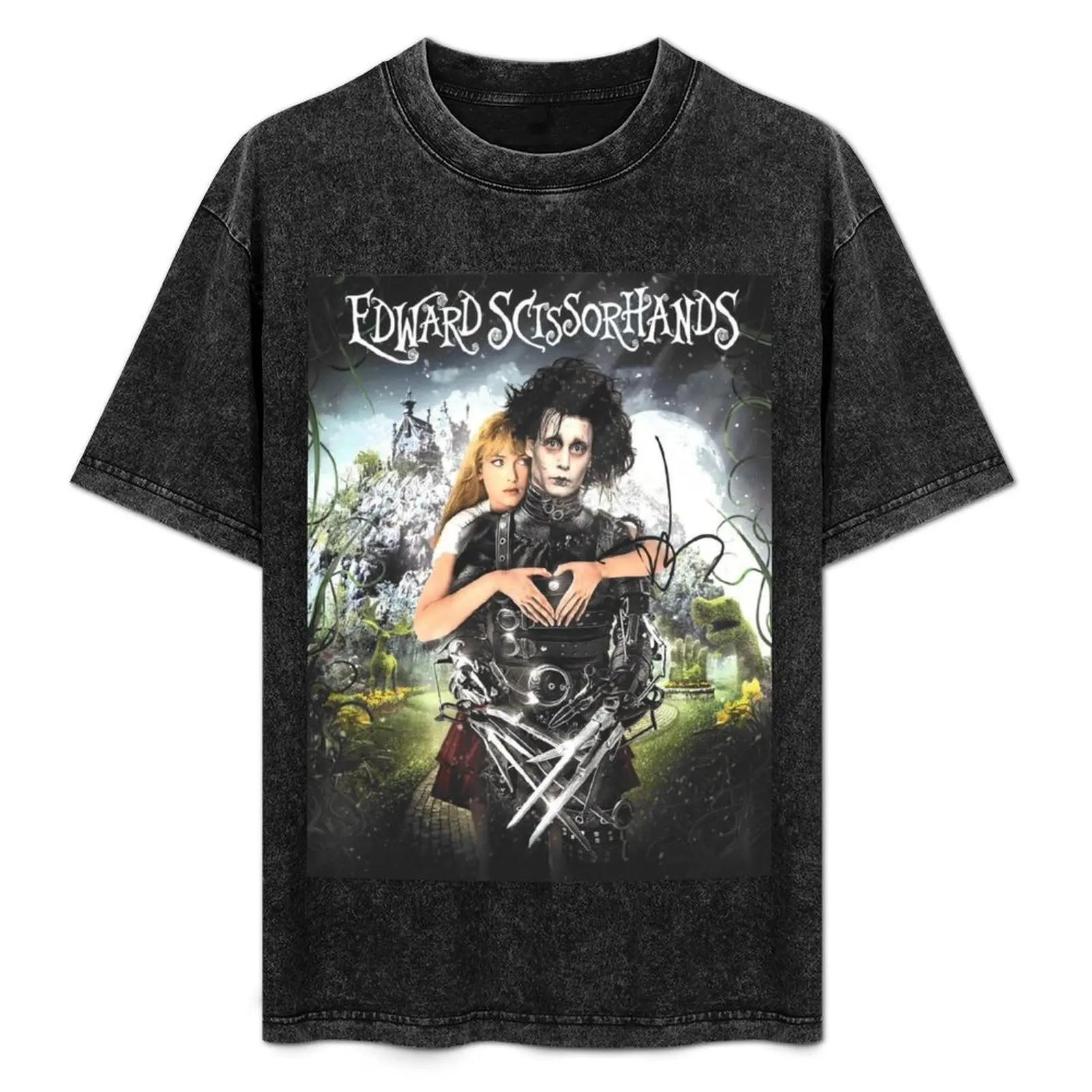 

Edward Scissorhands Movie T-Shirt vintage t shirts basketball graphic tees anime clothes mens champion t shirts