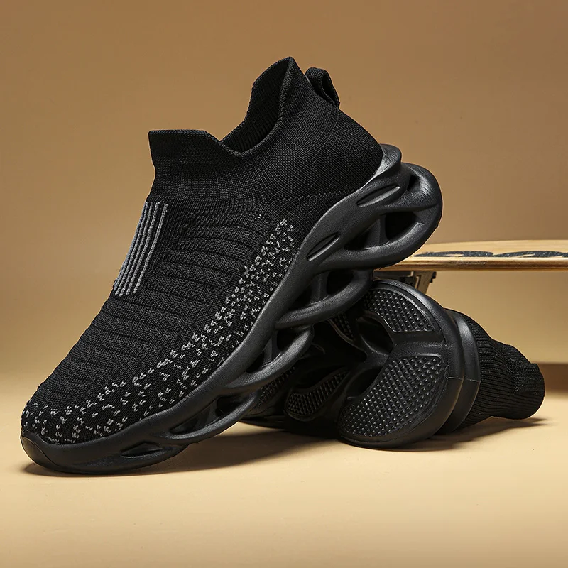 

2025 New Men Fashion Shoes Lace-up Trend Street Man Fashion Sneaker Spring Flats Shoes Zapatos Hombre Mens Sneakers Air Mesh