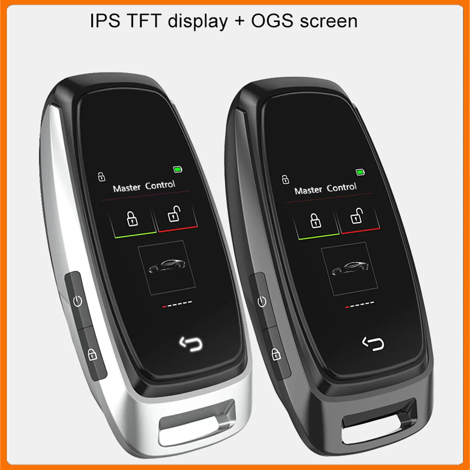 

Smart Remote Car Smart LCD Key Bluetooth 5.0 Connection Keyless Entry Smooth Touch for One Button Start Smart LCD Key