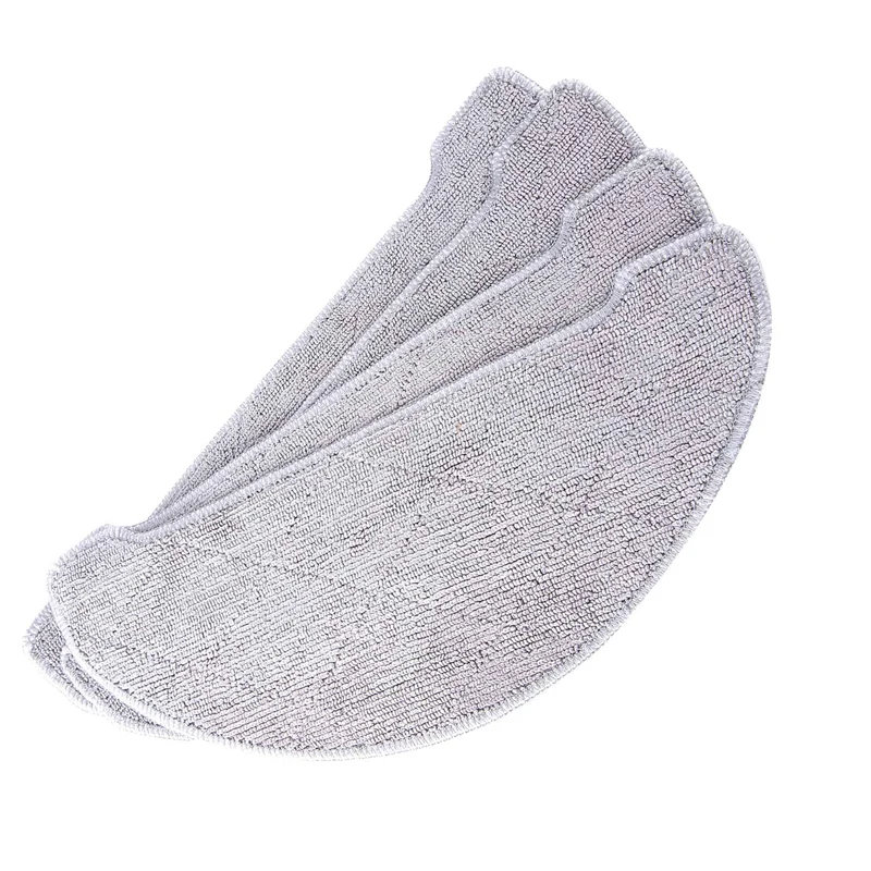 

JDZD 4 шт. сменные тряпки для швабры, чистящие подушечки для робота-пылесоса Ultenic T10 Honiture Q6 Pro, подушечки для мытья полов из микрофибры