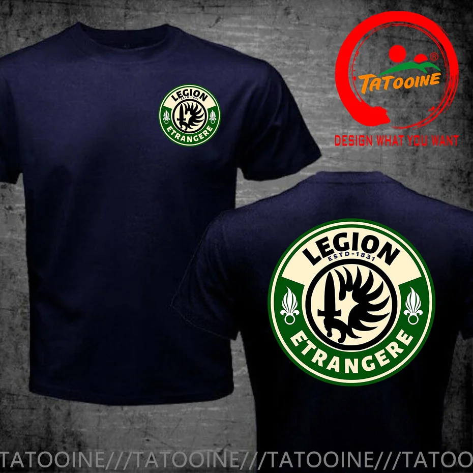 French Foreign Legion T Shirt Men France Légion Etrangère Special Forces World War Army T-shirt Women tshirt Casual Man T Shirts