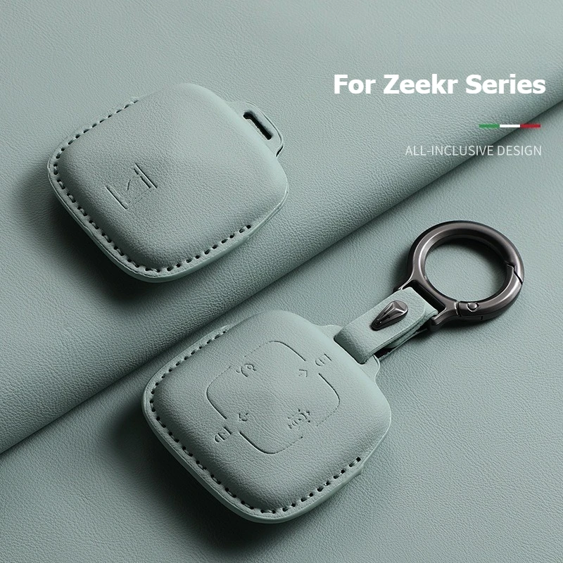 Car Key Cover for Zeekr 7X 001FR 007GT 001 Car Original Color Key Shell Keychain Protector Buckle Premium Interior Accessories