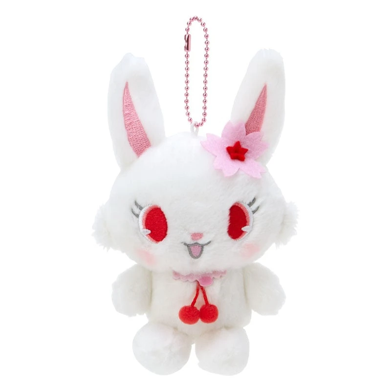 

Jewelpet Ruby Bunny Plush Mascot Cute Keychains Charms Key Ring Ball Chain Keyhold 2000s Debut Character Girls Toys