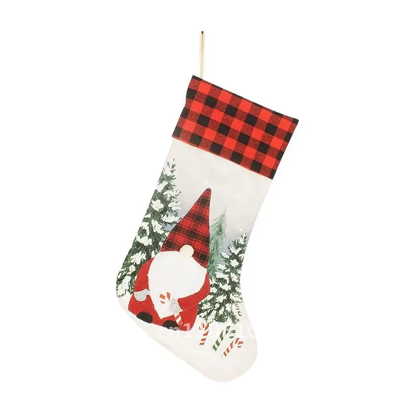 

Christmas Eve Christmas Decoration Children's Christmas Stocking Gift Bag Candy Bag Christmas Pendant