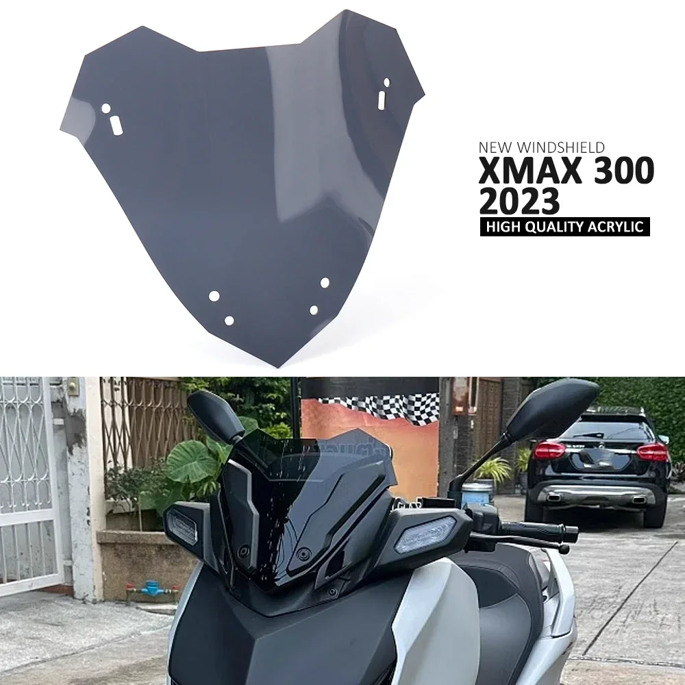 

For YAMAHA X-MAX300 XMAX300 X-MAX 300 XMAX 300 2023 New Motorcycle Accessories Screen Windshield Fairing Windscreen