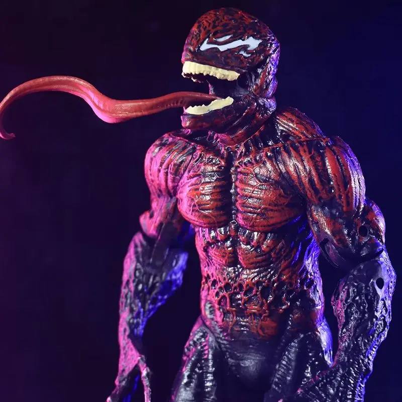 Carnage Venom Batman 27cm estatua hecha a mano película villano alrededor del modelo de oficina adornos de animación Marvel Comics Hobby regalos ﻿