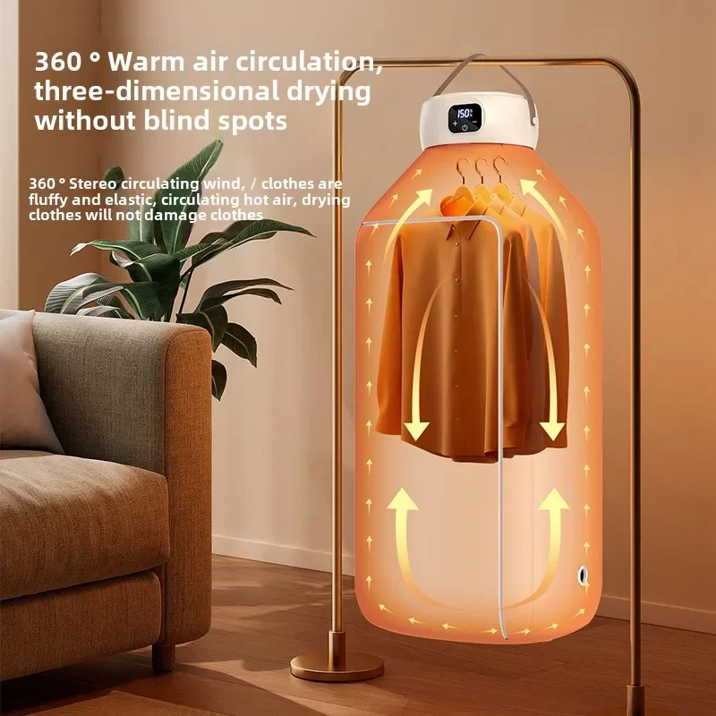 Dryer Home Dryer Small Installation Free Foldable Quick Drying Travel Portable Dormitory Hanging Dryer