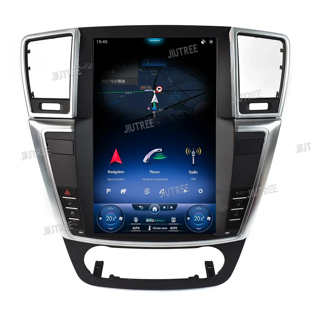 

For Mercedes Benz ML GL 2012-2014 2015 Upgrade 12.1inch Upgrade Car Radio Wireless CarPlay 8 Core Mltimedia Player Stereo 2din