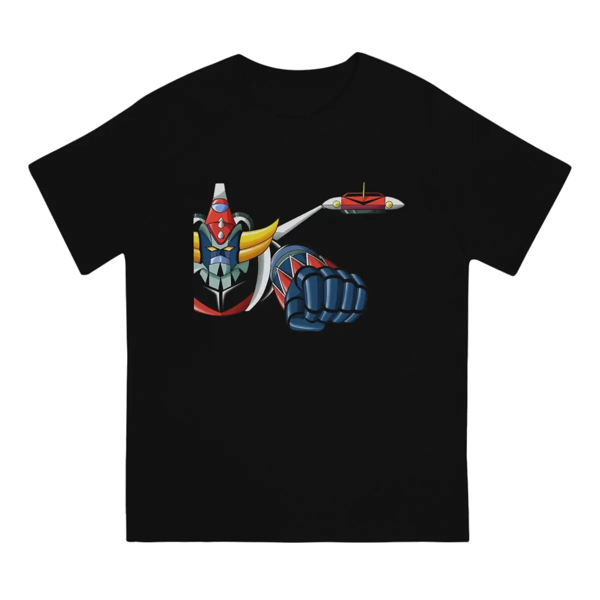 Fly Classic UFO Robot Goldrake Grendizer Anime T Shirt Graphic Crewneck TShirt Harajuku Clothing