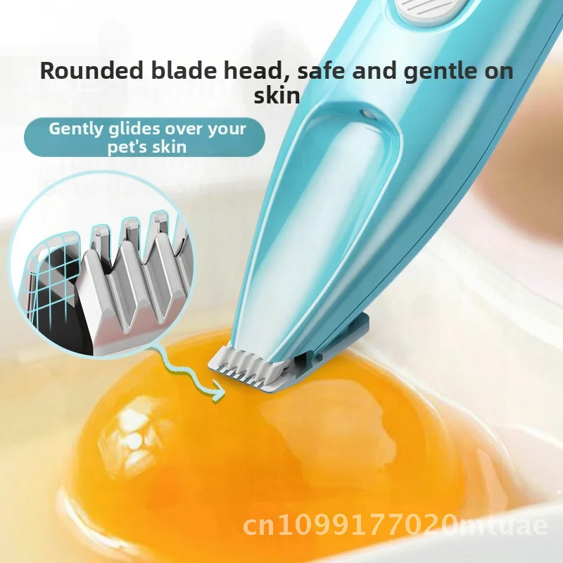 ماكينة حلاقة كهربائية لقدم الحيوانات الأليفة جهاز تشذيب صامت للقطط والكلاب معدن وردي/أزرق عالي الجودة متسلق خاص لـ