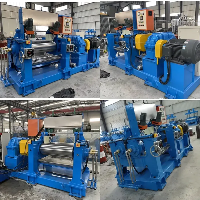 2026 Hot Factory Direct Qingdao Ouli Xk-250 Rubber Mixer Mill Machine/ Mixing Machine/Rubber Mixing Mill