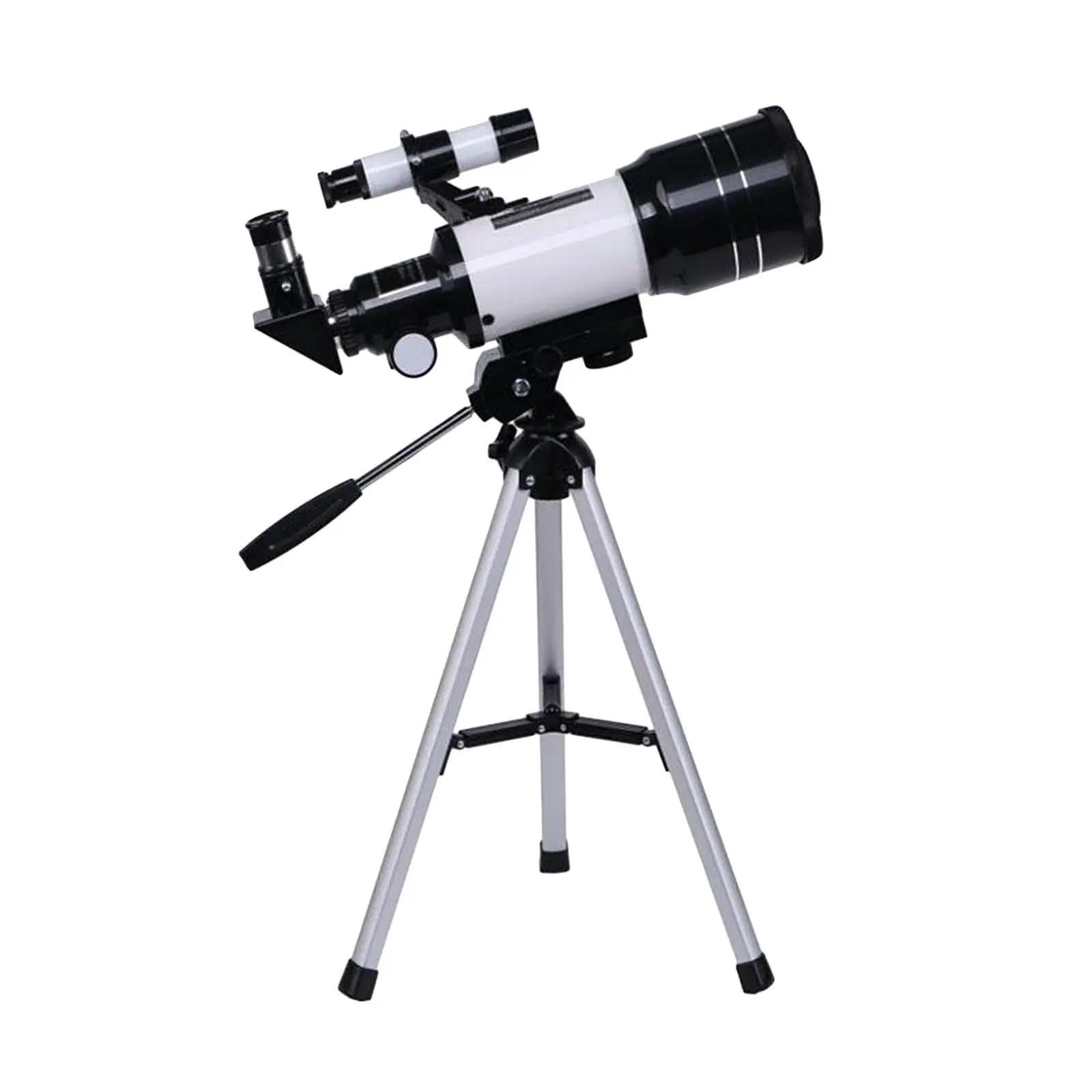 Portable Astronomy Refractor Telescope High Performance 150X Zoom with Eyepiece Adapter for Kids Exploring Space and Planets