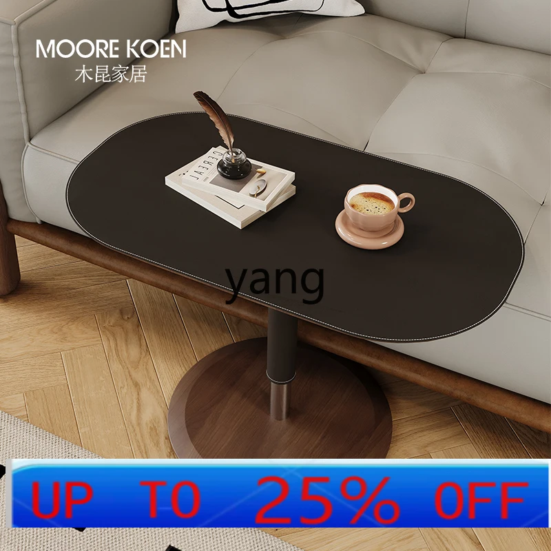 

Lmm Italian lift side table Home living room Sofa side table Medium antique mobile coffee table