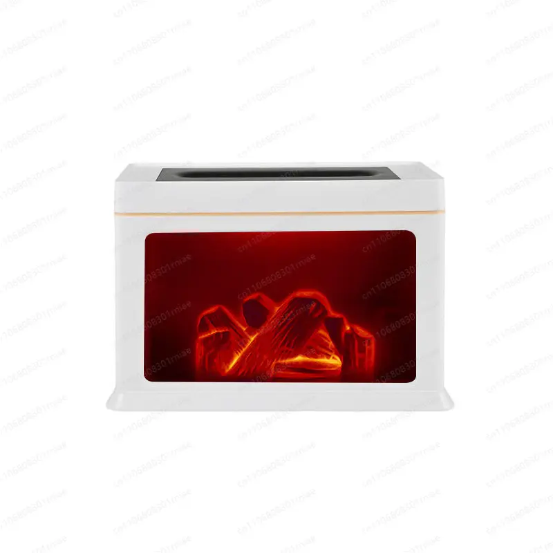 

Аромадиффузор с эффектом пламени камина, настольный, имитация угля, для эфирных масел, увлажнитель воздуха