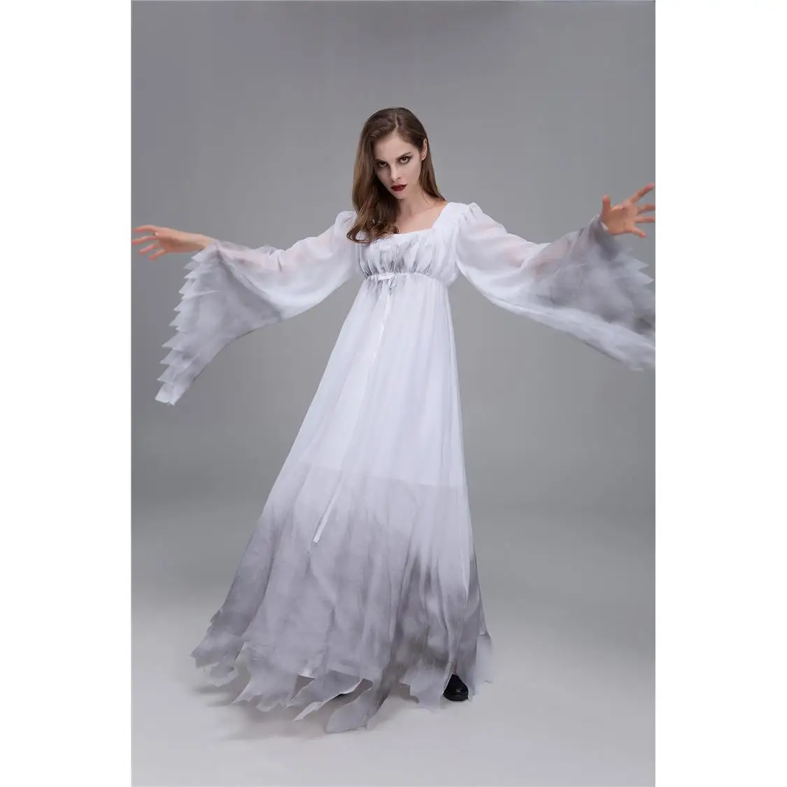 loween Cosplay Par Role-plang Costume plus Size Aveyard Fantasma Sposa Abbigliamento per spettacoli teatrali Abbigliamento etnico da donna