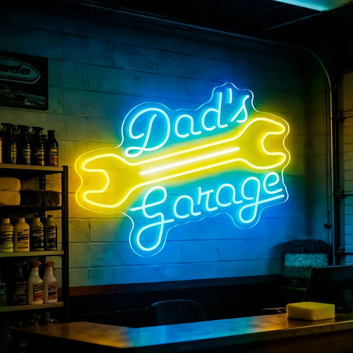 garage-neon-signcustom-garage-led-signcar-signs-for-auto-repair-shop-man-caveworkshopgift-for-dad's