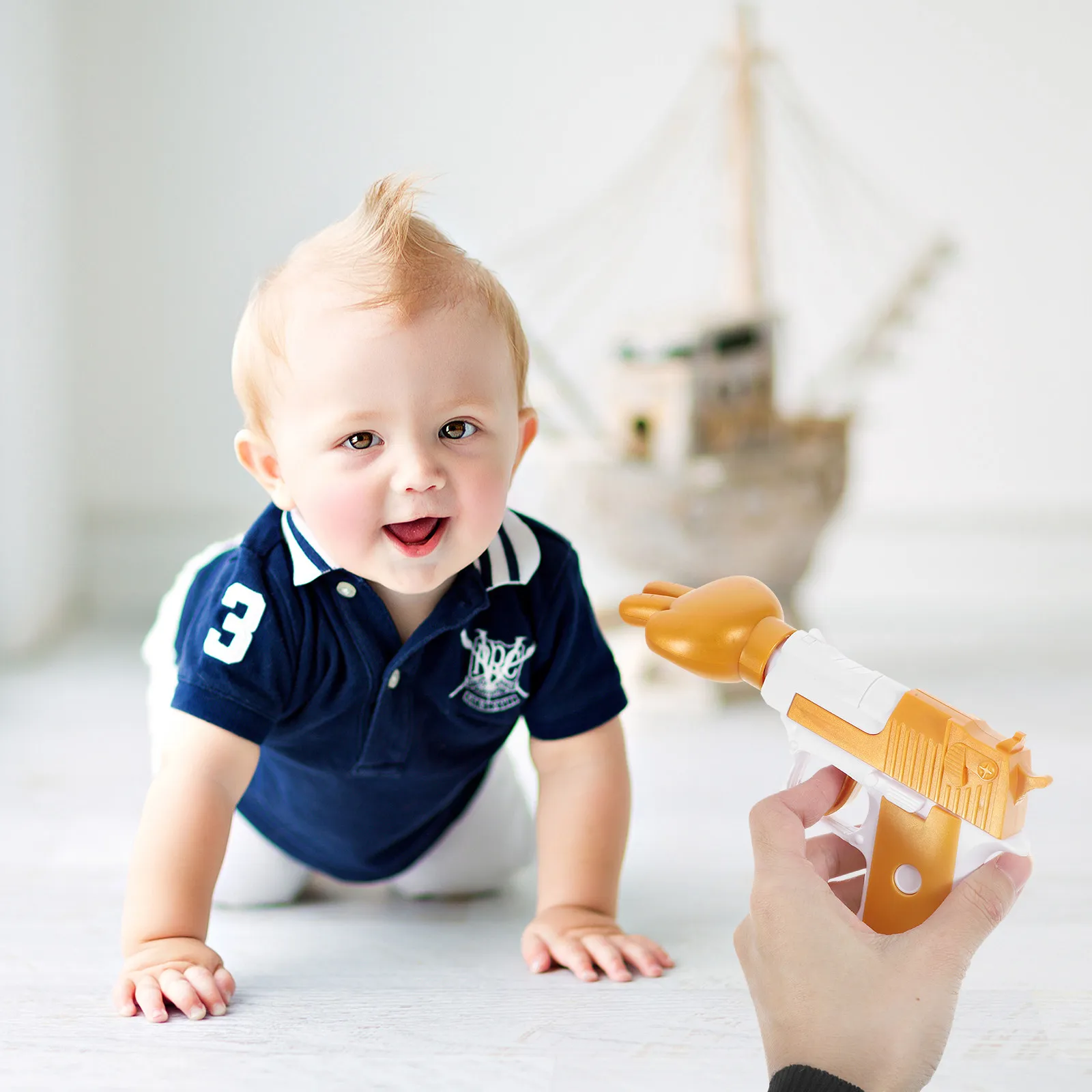 

Rock Paper Scissor Game Wand Handheld Rock-Paper-Scissor Interactive Finger Guessing Game Fun Party Supplies Interactive