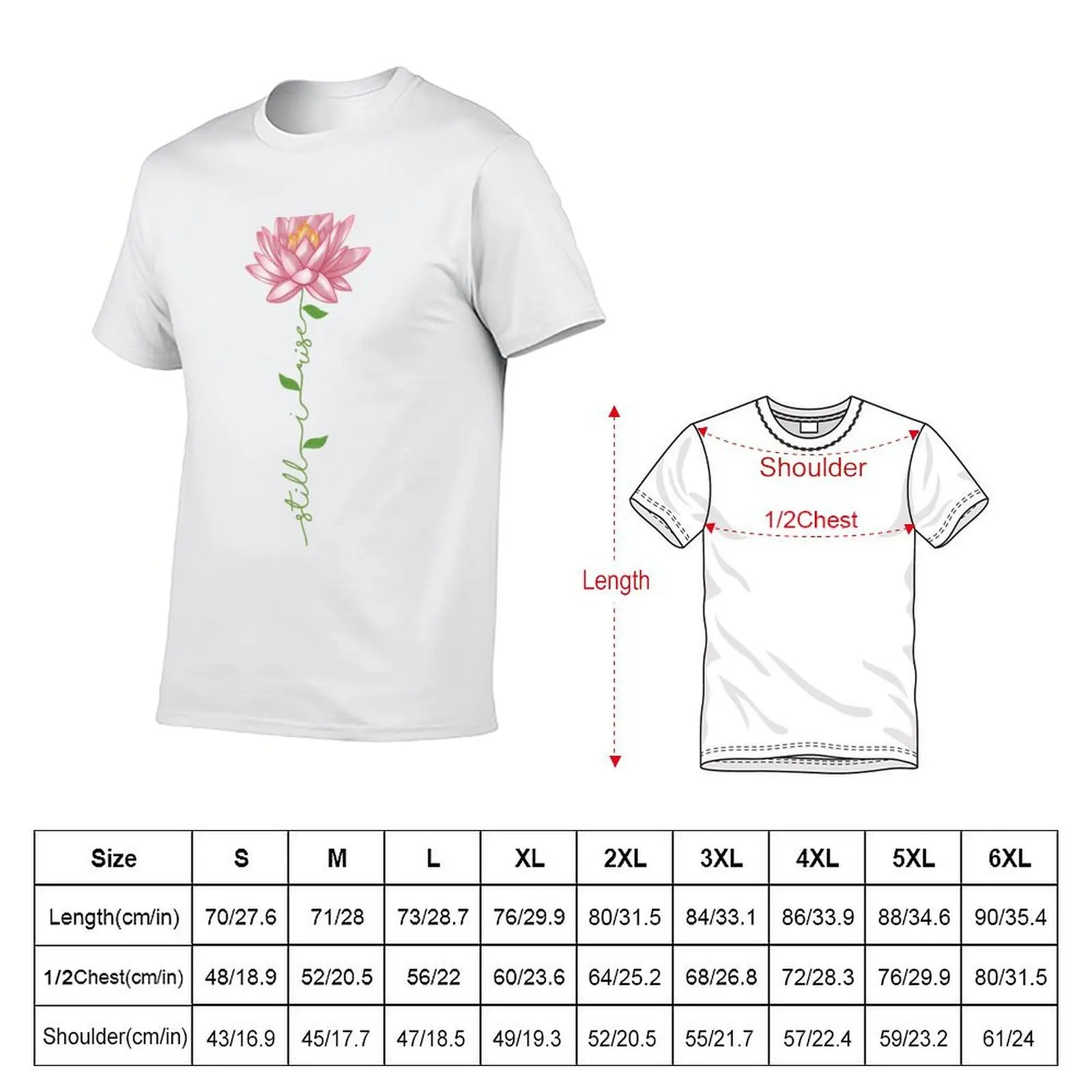 Still I Rise Script T-Shirt boys animal print anime shirt mens graphic t-shirts funny