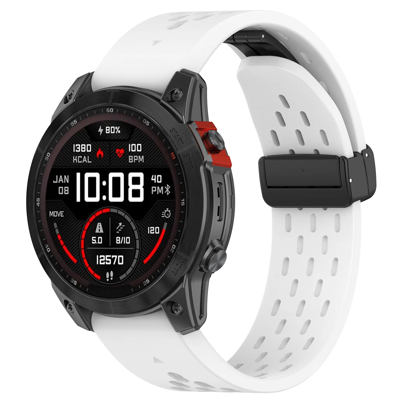 Garmin Fenix 7XPro correa de silicona de liberación rápida, 20, 22, 26mm, para Fenix5, 5X, 5splus, 6, 6X, 6spro, pulsera Instinct