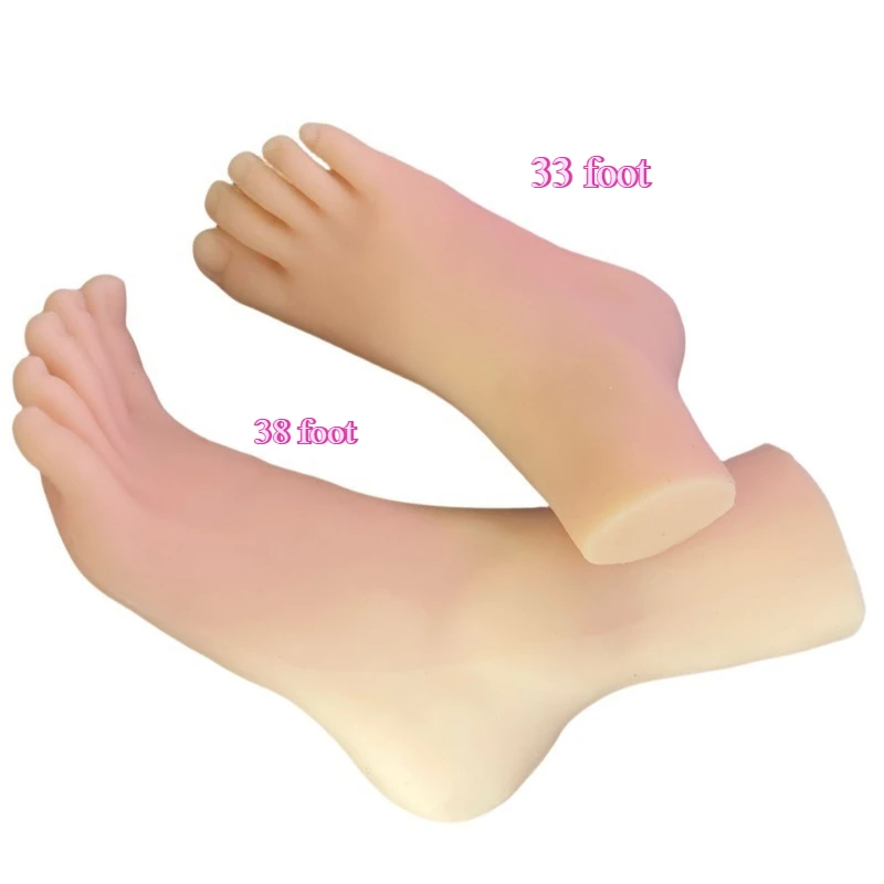 Foot Vagina Masturbator Soft Stick Sex Toys for Men Fetish Fake Pussy Adult Products Accessories Lifelike Woman Feet Model - Image 5