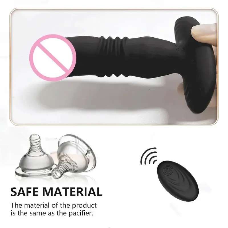 Hands-free Dildeo For Women Vibration Genital Seamless Panties For Women 10 Modes Ass Plug Plugs Vibrator Men Av Household