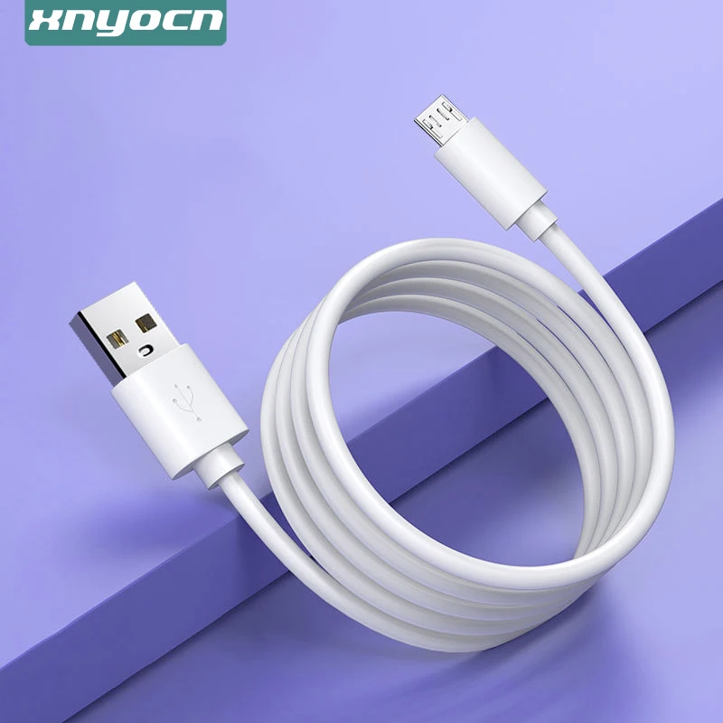 

Xnyocn New 2A 1M 1.5M 2M Micro USB Cable Charging Data Cable Adapter White For Xiaomi Huawei LG xiaomi Samsung Phone
