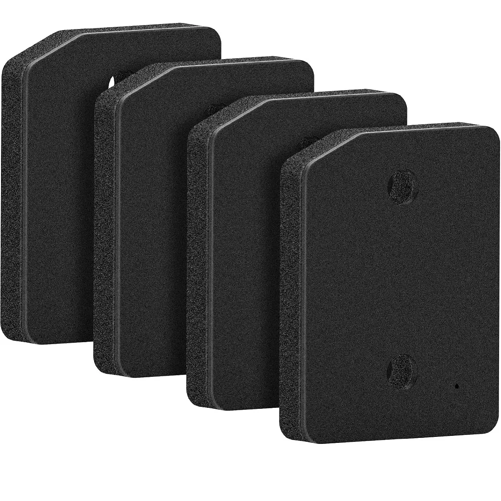 

4 Pack Plinth Filter for Miele T1 Dryer, 9164761 Heat Pump Tumble Dryer Filter Toe-Kick Lint Filter Foam Sponge
