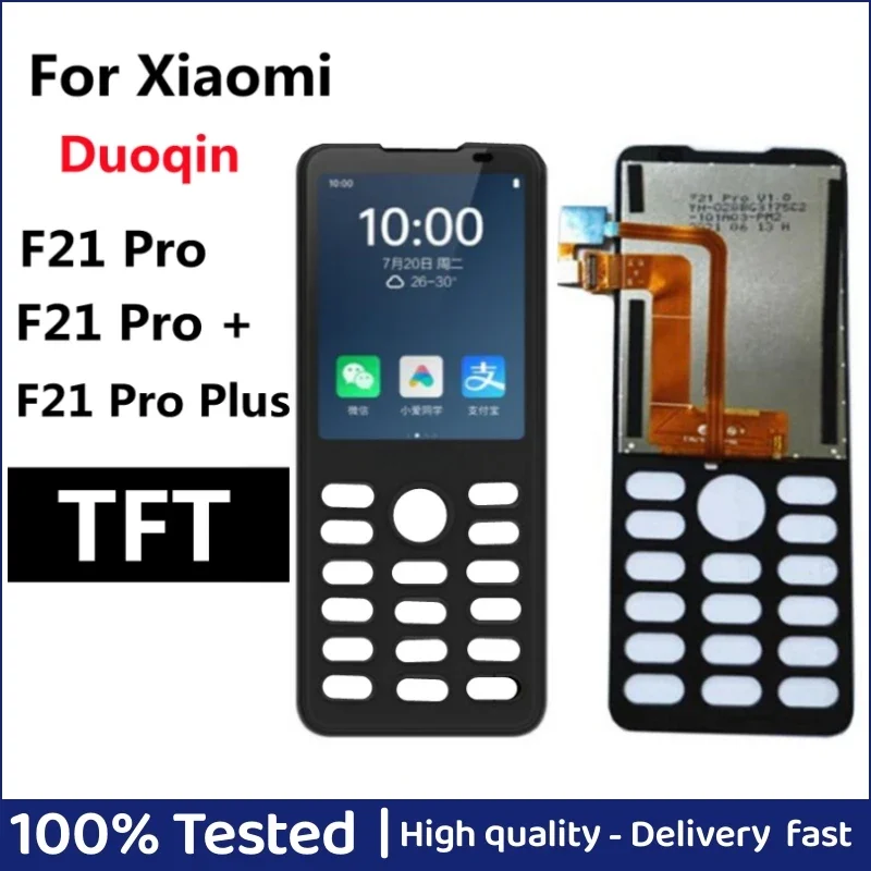 

2.8” For Xiaomi Duoqin F21 Pro LCD Display Screen Touch Panel Screen Digitizer For Qin F21 Pro Plus f21pro + Display