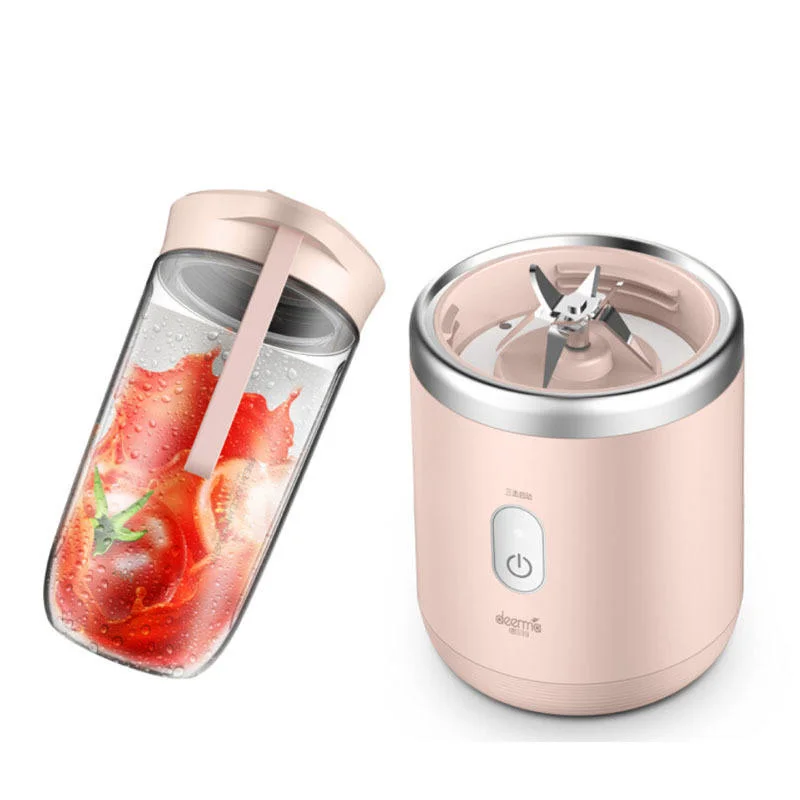 Rechargeable Portable Automatic Battery Handheld USB Fruit Vegetables Smoothie Cup Mini Juicer Food Blender