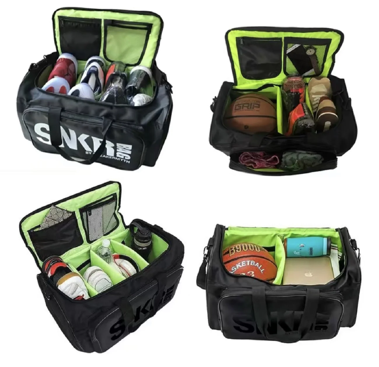 Men's travel bag, women's sneaker travel organizer, multifunctional sports and fitness bag, lightweight and waterproof travel ba