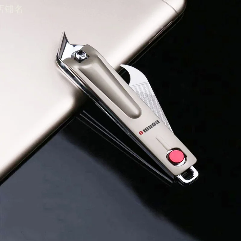 

Nail Clippers Stainless Steel Nail Cutter Sharp Oblique Toe Nail Clipper Manicure Pedicure Tool Gift for Men