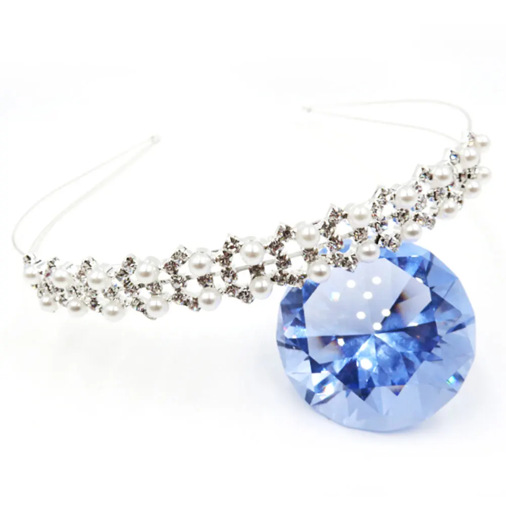 

4Pcs Crystal Bride Accessories Hairb for Women Wedding Bridal Headb Hair Jewelry Special Occasions Photography Tool