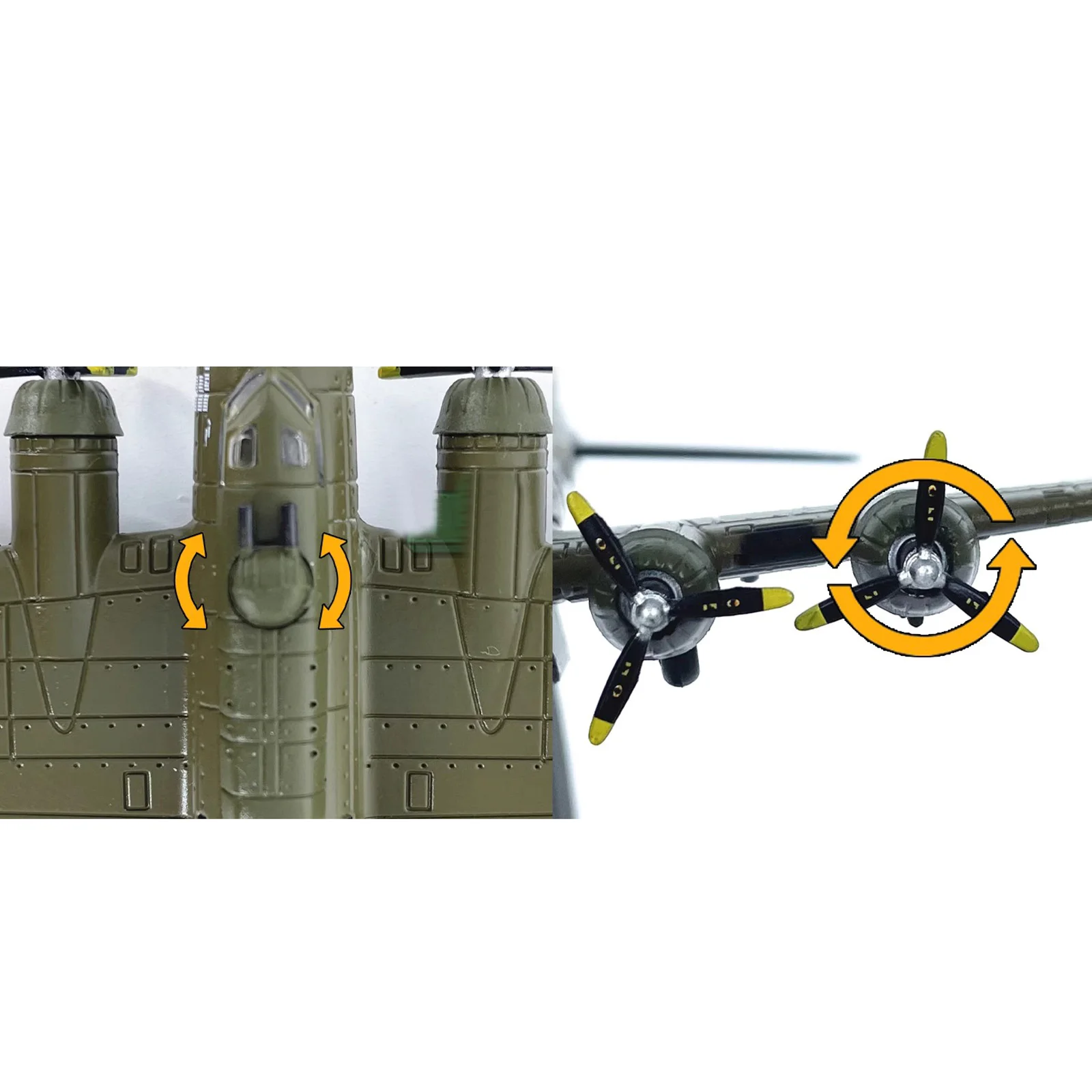 11.9 سنتيمتر طول طائرة عسكرية لعبة مجسمة 1/200 مقياس الولايات المتحدة الأمريكية سلاح الجو B-17G دييكاست سبيكة نماذج مقاتلة للمجموعات #6
