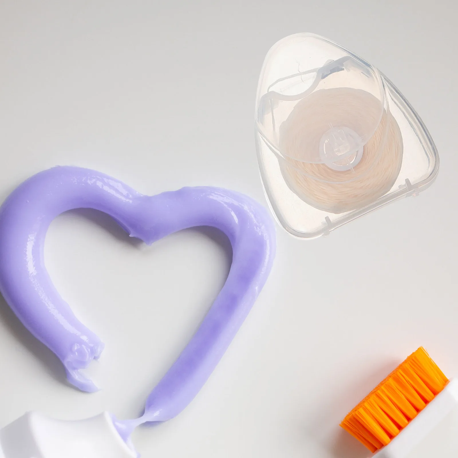 

1 set Reusable Dental Holder Teeth Cleaning Tool Portable Oral Care Smooth Grip Picks Reusable Floss Handle Replacements Dental