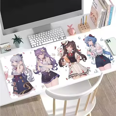 Mouse Pad Large Gamer Keyboard Genshin Impact Varesa Mat Pads Gaming Desk Protector Laptops Mousepad Deskmat PC carpet Mousepad