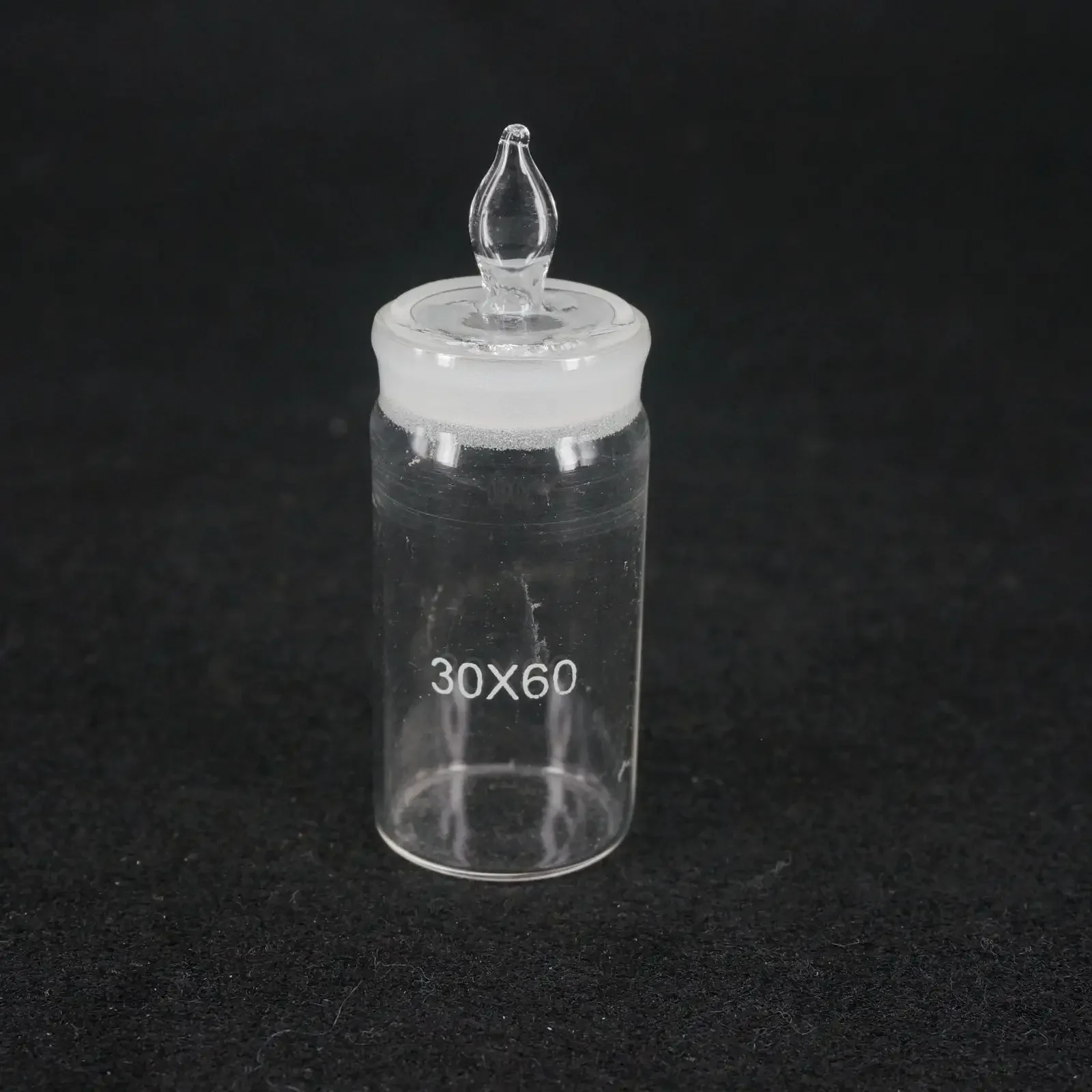 30x60mm Glass Weighing Bottle In Low Form Glass Weighing Specific Gravity Bottle