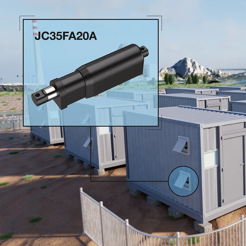 Electric push rod 24V energy storage container ventilation system Intelligent IP66 electric push rod