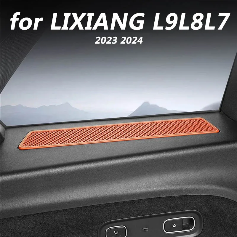 2 pieces of rear exhaust air outlet cover for car interior decoration accessories for LIXIANG L9 L8 L7 2024