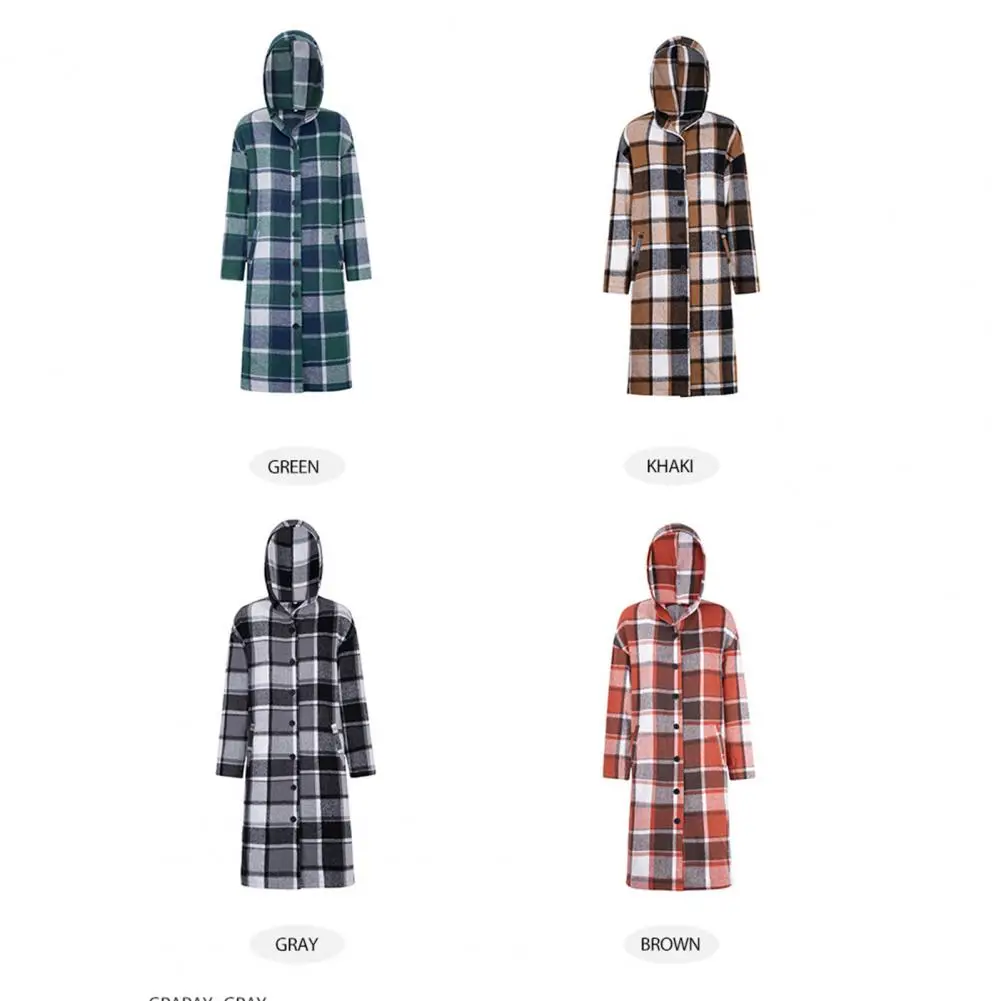 2025 Winter Clothes Women Elegant Coat Thick Warm Soft Fleece Jacket Female Pocket Femme Single-breasted Contrast Color Jacket