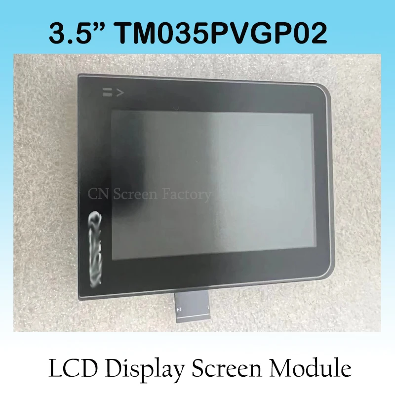 TM035PVGP02 3.5 Inch LCD Display Screen Module 320×480 Touchscreen Original for TIANMA LCD Brand New Supply