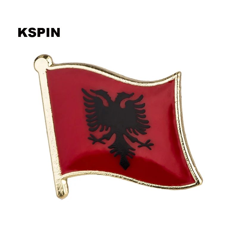 Belgium Country Flag Metal Lapel Pin Badges for Clothing Brooches for Women/Men Badges for Backpacks KS-0034