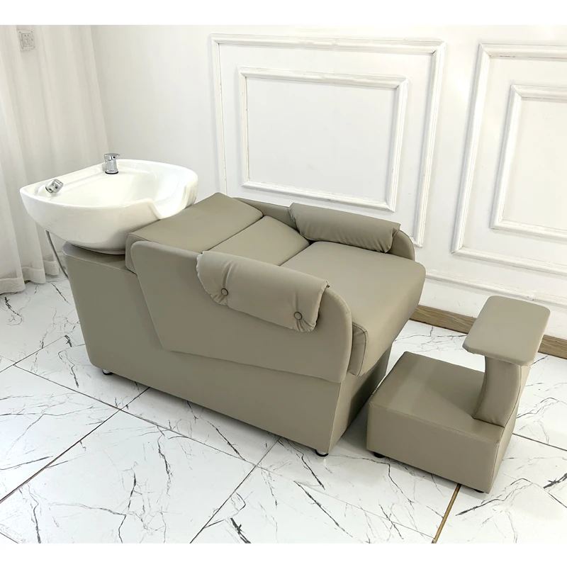 كرسي شامبو إبداعي فاخر وفريد من نوعه، كراسي شامبو حديثة وبسيطة، أثاث صالون احترافي من Sedia Parrucchiere #3