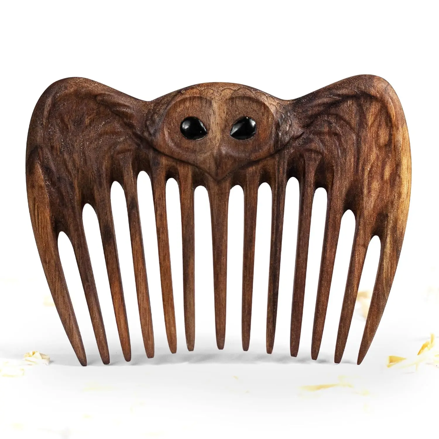 

Handmade Wooden Hair Comb for Women, Eco-Friendly Natural Wood Detangling Comb, Gentle on Hair and Scalp