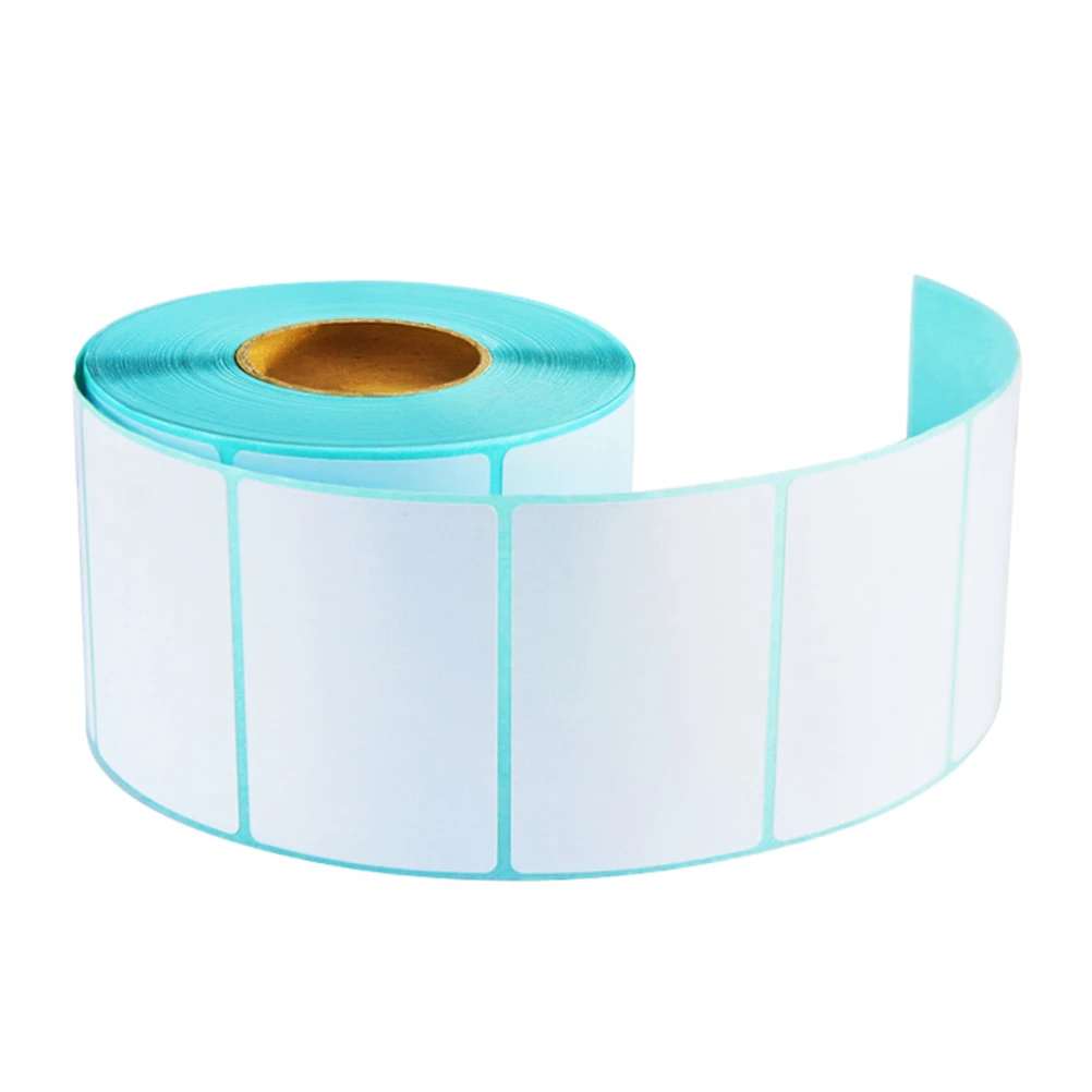 

4 Rolls Thermal Transfer Label Paper Stickers White Ink Compatible Shipping Address File Folder Labels