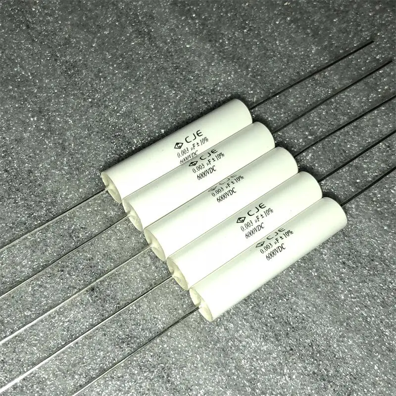 

2PCS CJE CBB20 Series 0.003UF 6000V High Voltage IGB Metal Film Capacitor