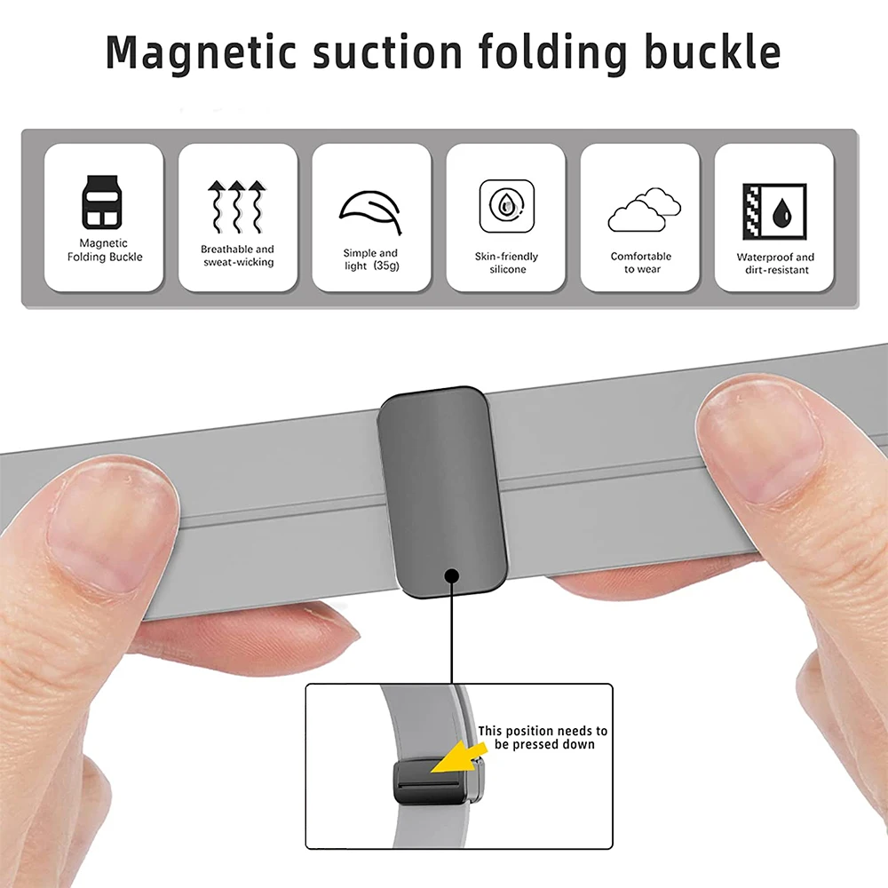 20mm 22mm Silicone Strap For Oneplus Watch Band Sport Band For Amazfit GTR 4/3/3pro/2 GTS 3/2 47mm 42mm Bracelet Armband Correa image 3