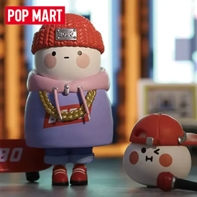 

POP MART Bobococo Has A Small Shop Series слепая коробка игрушки Kawaii аниме фигурка-сюрприз Mystery Box куклы подарок для девочек