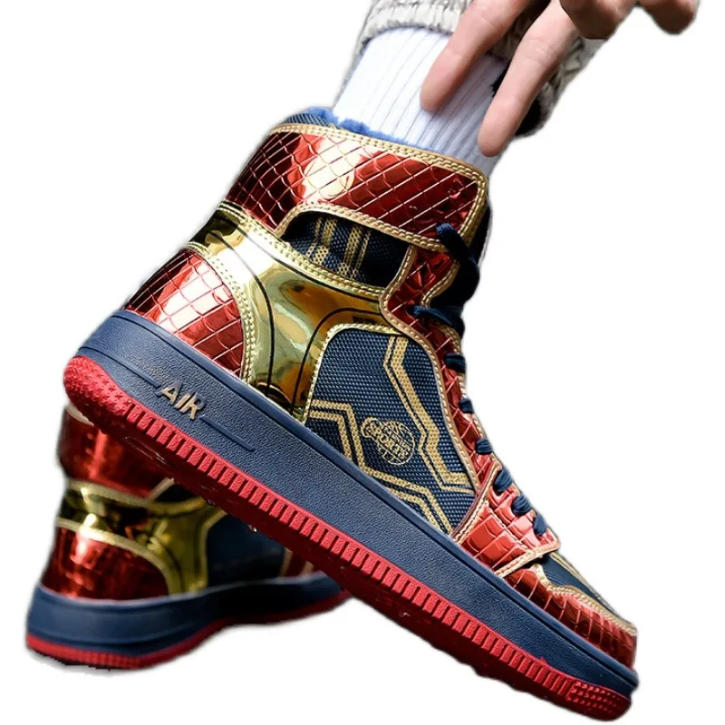 Anime Herren schuhe High-Tops lässig trend ige Turnschuhe Student bequeme atmungsaktive Sportschuhe