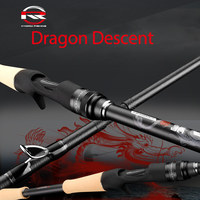 KYORIM DRAGON DESCENT Bass Fishing Lure Rod,FUJI A Guide Ring,Kyorim Reel Seat,Toray 30+40 High Carbon,Zander,Sea Bass Rod
