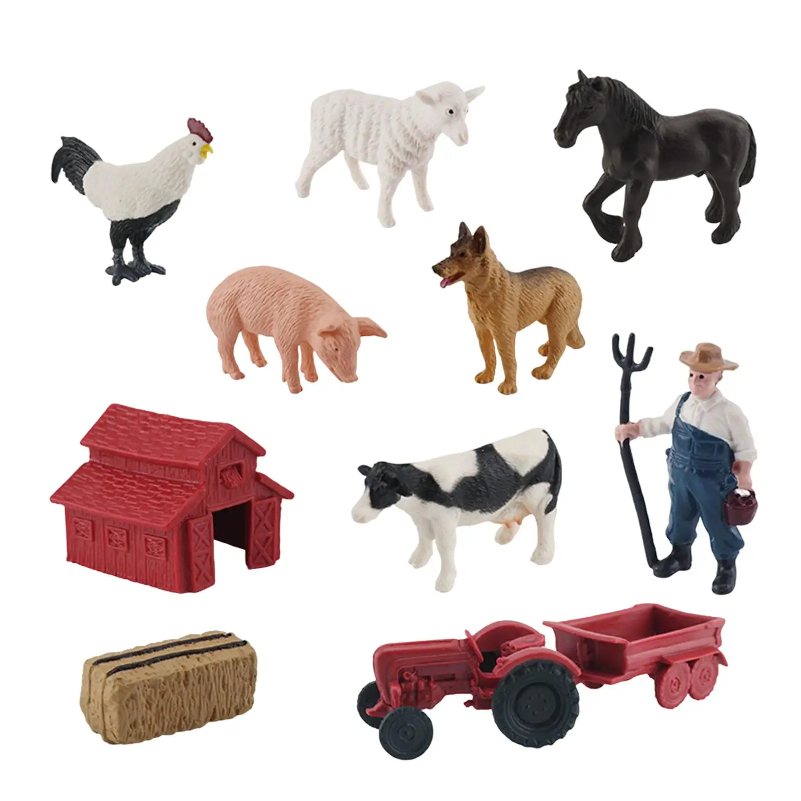 

Lifelike Farm Animals Toys Learning Educational Toys Party Favors Farm Toys Playset for Boys Girls 3 4 5 Years Old Kids Toddlers